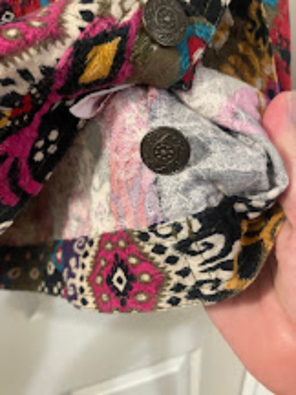 Ruby Rd Bright Colored Button Up Jacket - Picture 5 of 7